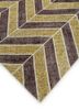 provenance beige and brown wool hand knotted Rug - FoldShot provenance beige and brown wool hand knotted Rug - FoldShot