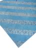 provenance blue wool hand knotted Rug - FoldShot
