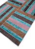 provenance blue wool hand knotted Rug - FoldShot