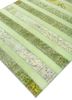 provenance green wool hand knotted Rug - FoldShot