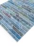 provenance blue wool hand knotted Rug - FoldShot provenance blue wool hand knotted Rug - FoldShot