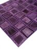 provenance pink and purple wool hand knotted Rug - FoldShot provenance pink and purple wool hand knotted Rug - FoldShot