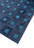 provenance blue wool hand knotted Rug - FoldShot provenance blue wool hand knotted Rug - FoldShot