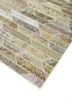 provenance beige and brown wool hand knotted Rug - FoldShot