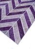 provenance pink and purple wool hand knotted Rug - FoldShot provenance pink and purple wool hand knotted Rug - FoldShot