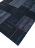provenance grey and black wool hand knotted Rug - FoldShot provenance grey and black wool hand knotted Rug - FoldShot