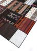 provenance grey and black wool hand knotted Rug - FoldShot