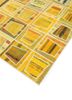 provenance gold wool hand knotted Rug - FoldShot