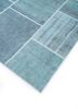 provenance blue wool hand knotted Rug - FoldShot