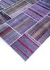 provenance pink and purple wool hand knotted Rug - FoldShot