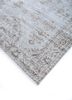 vintage grey and black wool hand knotted Rug - FoldShot