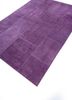 provenance pink and purple wool hand knotted Rug - FoldShot provenance pink and purple wool hand knotted Rug - FoldShot