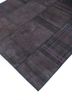 provenance grey and black wool hand knotted Rug - FoldShot
