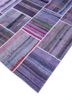 provenance pink and purple wool hand knotted Rug - FoldShot provenance pink and purple wool hand knotted Rug - FoldShot