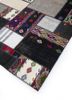 provenance grey and black wool hand knotted Rug - FoldShot provenance grey and black wool hand knotted Rug - FoldShot