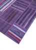 provenance pink and purple wool hand knotted Rug - FoldShot
