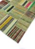 provenance green wool hand knotted Rug - FoldShot