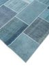 provenance blue wool hand knotted Rug - FoldShot provenance blue wool hand knotted Rug - FoldShot