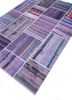 provenance pink and purple wool hand knotted Rug - FoldShot provenance pink and purple wool hand knotted Rug - FoldShot