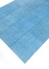 provenance blue wool hand knotted Rug - FoldShot