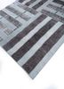 provenance grey and black wool hand knotted Rug - FoldShot provenance grey and black wool hand knotted Rug - FoldShot