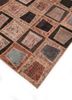 provenance beige and brown wool hand knotted Rug - FoldShot provenance beige and brown wool hand knotted Rug - FoldShot