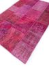 provenance pink and purple wool hand knotted Rug - FoldShot provenance pink and purple wool hand knotted Rug - FoldShot