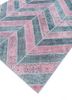 provenance pink and purple wool hand knotted Rug - FoldShot provenance pink and purple wool hand knotted Rug - FoldShot