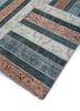 provenance beige and brown wool hand knotted Rug - FoldShot provenance beige and brown wool hand knotted Rug - FoldShot
