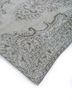 vintage grey and black wool hand knotted Rug - FoldShot
