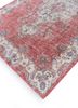 vintage red and orange wool hand knotted Rug - FoldShot vintage red and orange wool hand knotted Rug - FoldShot