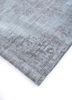 vintage blue wool hand knotted Rug - FoldShot