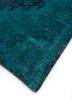 vintage green wool hand knotted Rug - FoldShot