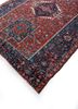 aalam red and orange wool hand knotted Rug - FoldShot aalam red and orange wool hand knotted Rug - FoldShot