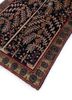 kiaan grey and black wool hand knotted Rug - FoldShot kiaan grey and black wool hand knotted Rug - FoldShot