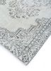 vintage ivory wool hand knotted Rug - FoldShot