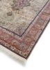 aalam red and orange wool and silk hand knotted Rug - FoldShot aalam red and orange wool and silk hand knotted Rug - FoldShot
