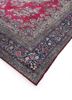 aalam red and orange wool hand knotted Rug - FoldShot aalam red and orange wool hand knotted Rug - FoldShot