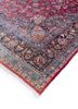 aalam red and orange wool hand knotted Rug - FoldShot aalam red and orange wool hand knotted Rug - FoldShot