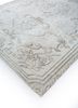 vintage ivory wool hand knotted Rug - FoldShot vintage ivory wool hand knotted Rug - FoldShot
