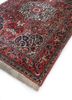 aalam red and orange wool hand knotted Rug - FoldShot aalam red and orange wool hand knotted Rug - FoldShot