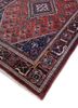 aalam red and orange wool hand knotted Rug - FoldShot