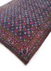 aalam blue wool hand knotted Rug - FoldShot