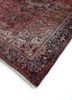 aalam red and orange wool hand knotted Rug - FoldShot aalam red and orange wool hand knotted Rug - FoldShot