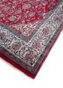 aalam red and orange wool hand knotted Rug - FoldShot