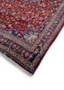 aalam red and orange wool hand knotted Rug - FoldShot aalam red and orange wool hand knotted Rug - FoldShot