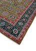 aalam green wool hand knotted Rug - FoldShot