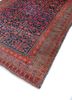aalam pink and purple wool hand knotted Rug - FoldShot