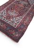 aalam red and orange wool hand knotted Rug - FoldShot aalam red and orange wool hand knotted Rug - FoldShot