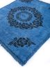 lacuna blue wool hand knotted Rug - FoldShot lacuna blue wool hand knotted Rug - FoldShot